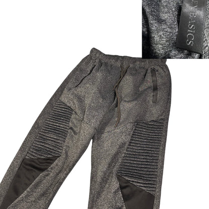 Tex Basics® Charcoal Textured Jogger Pants(S)