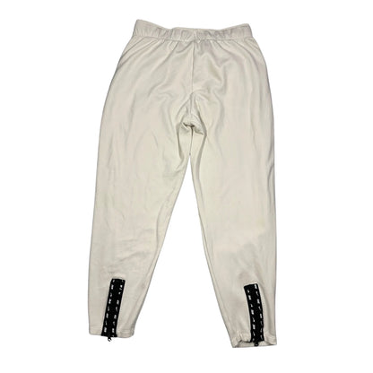 Nike® Off White Fleece Jogger Pants(S)