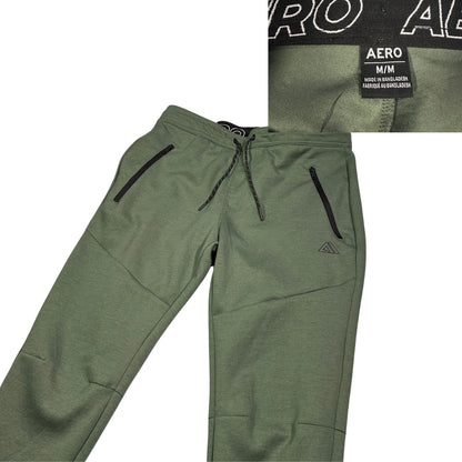 AERO® Olive Green Performance Joggers(M)