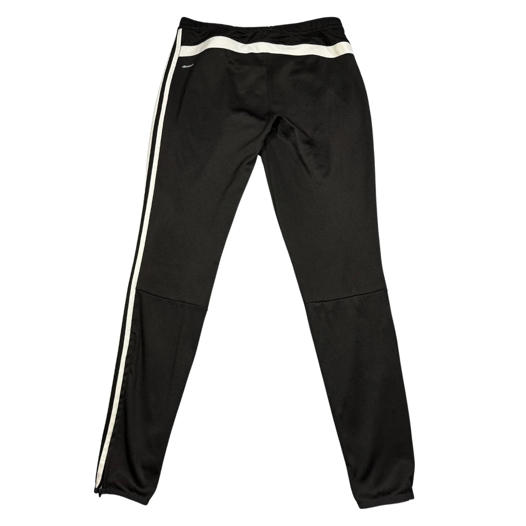 Adidas® Black Three Stripe Training Pants(M)