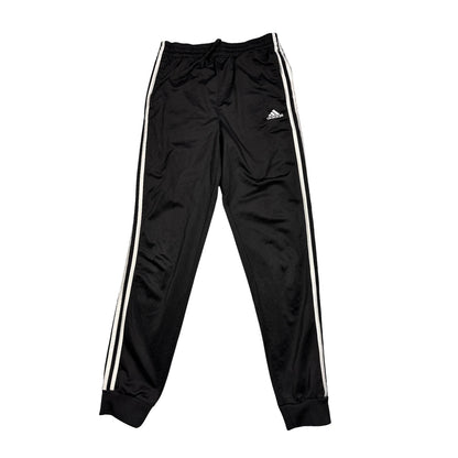 Adidas® Black Three Stripe Track Jogger Trousers(S)