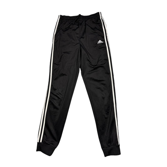 Adidas® Black Three Stripe Track Jogger Trousers(S)