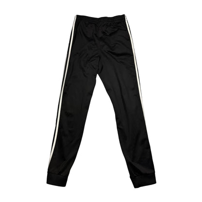 Adidas® Black Three Stripe Track Jogger Trousers(S)