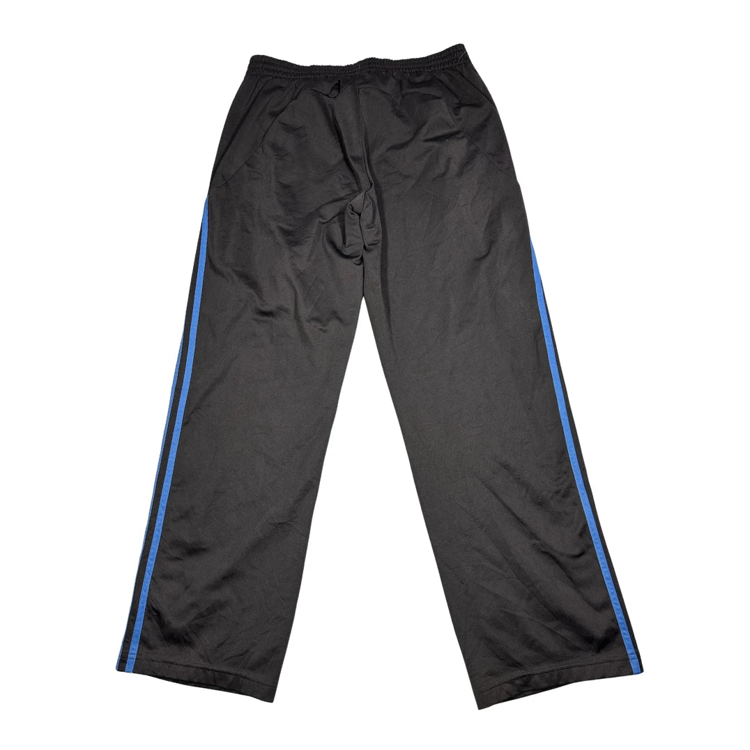 Adidas® Black Blue Performance Track Trousers(M)