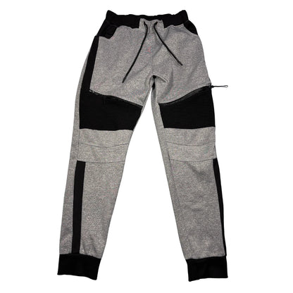 Steve's Jeans® Grey Panel Jogger Trousers(L)
