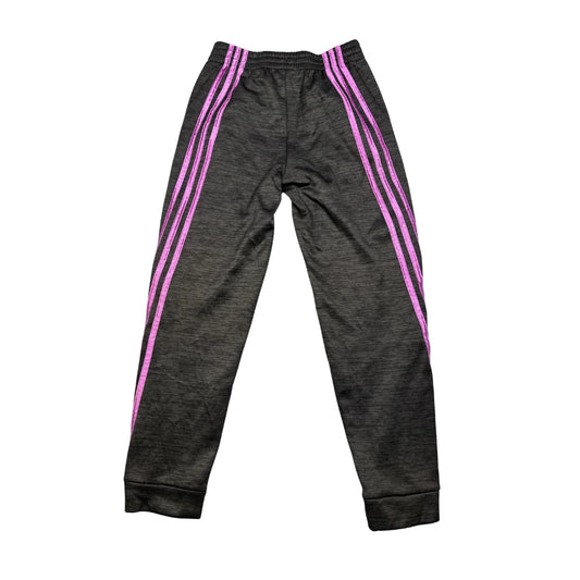 Adidas® Charcoal Purple Slim Fit Jogger Trousers(S)