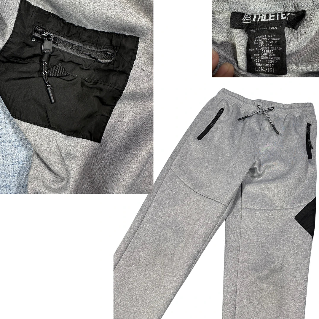 Athletech® Grey Performance Jogger Pants(S)