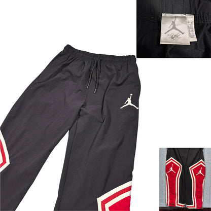 Jordan® Black Red Basketball Track Pants(L)