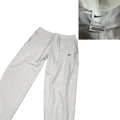 Nike® White Dri-FIT Athletic Jogger Pants(S)