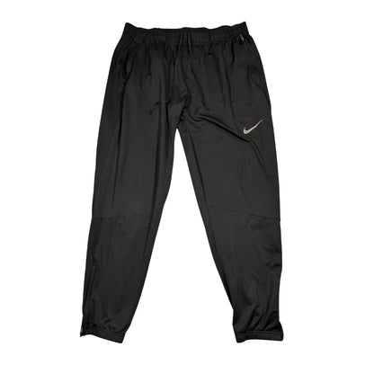 Nike® Black Zip-Hem Training Track Pants(M)