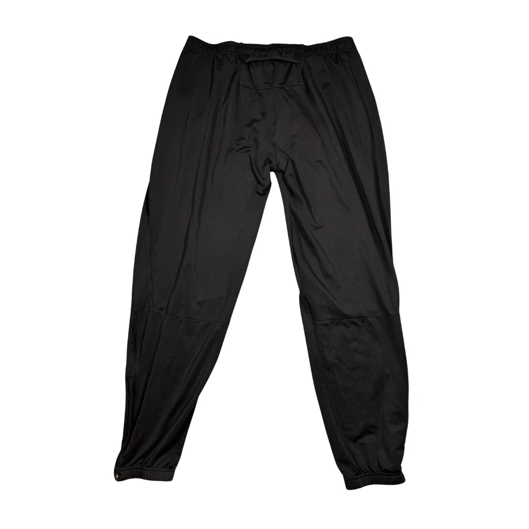 Nike® Black Zip-Hem Training Track Pants(M)