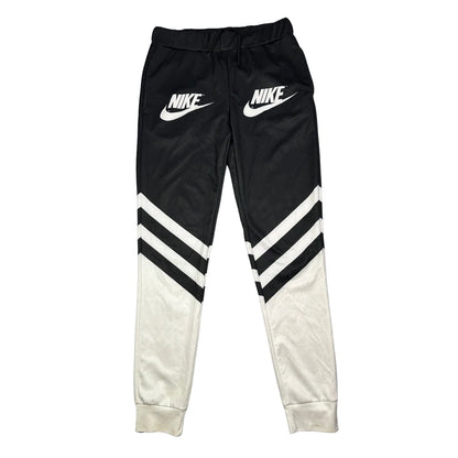 Nike® Black White Athletic Track Pants(M)