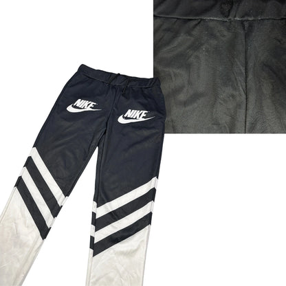 Nike® Black White Athletic Track Pants(M)