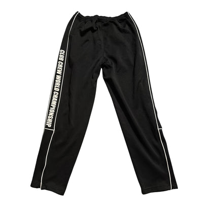 Charles River Apparel® Black Athletic Track Pants(M)