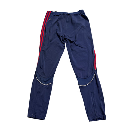 Adidas® Navy Red Training Track Pants(M)