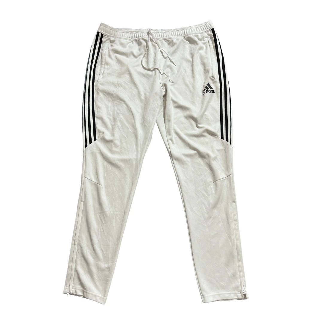 Adidas® White Black Performance Track Pants(2XL)
