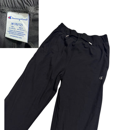 Champion® Black Athletic Jogger Pants(XS)