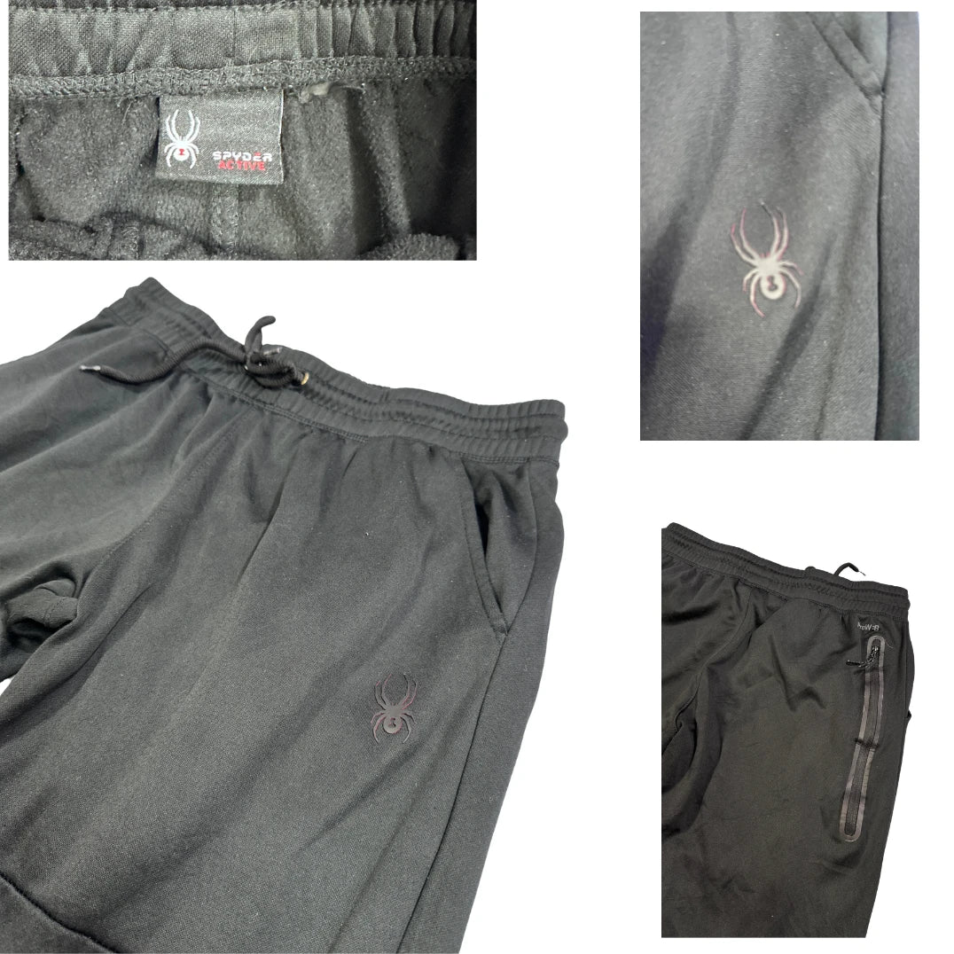 Spyder Active® Black Performance Jogger(M)