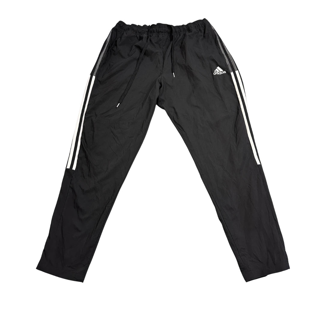 Adidas® Black 3-Stripe Woven Track Pants(2XL)