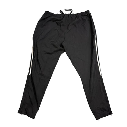 Adidas® Black 3-Stripe Woven Track Pants(2XL)