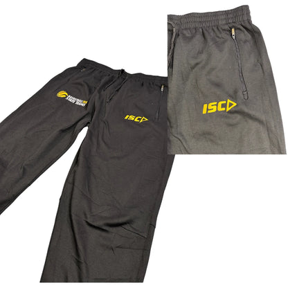 ISC® Black Athletic Track Pants(L)