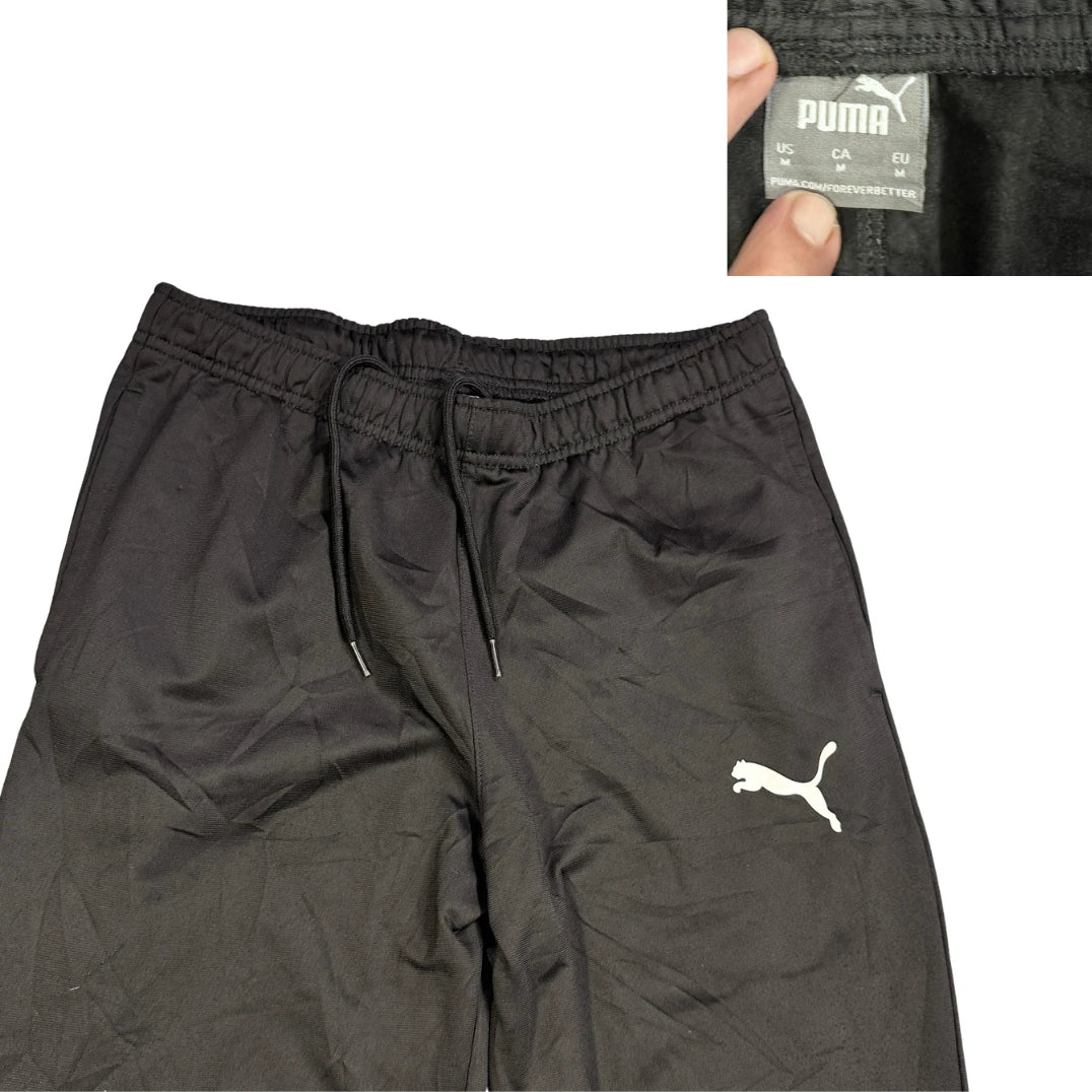 Puma® Black Training Track Pants(M)
