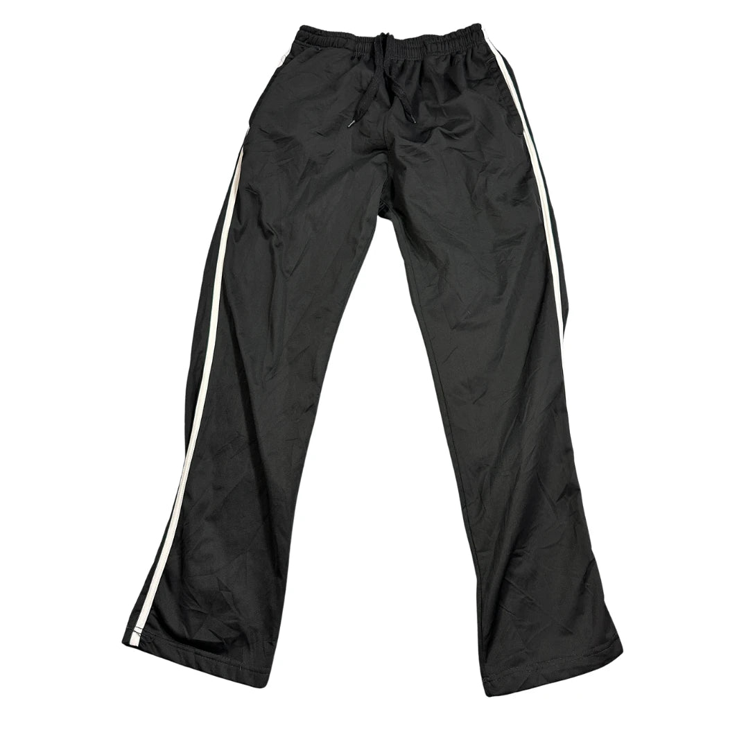 LOWES®Black Side Stripe Track Pants(M)