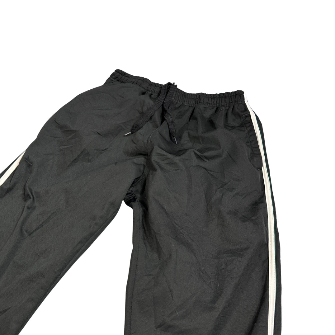 LOWES®Black Side Stripe Track Pants(M)