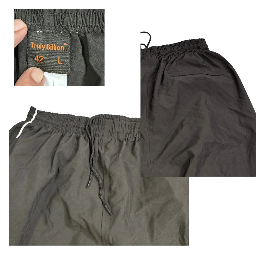 Truly Billion®Black School Sports Track Pants
