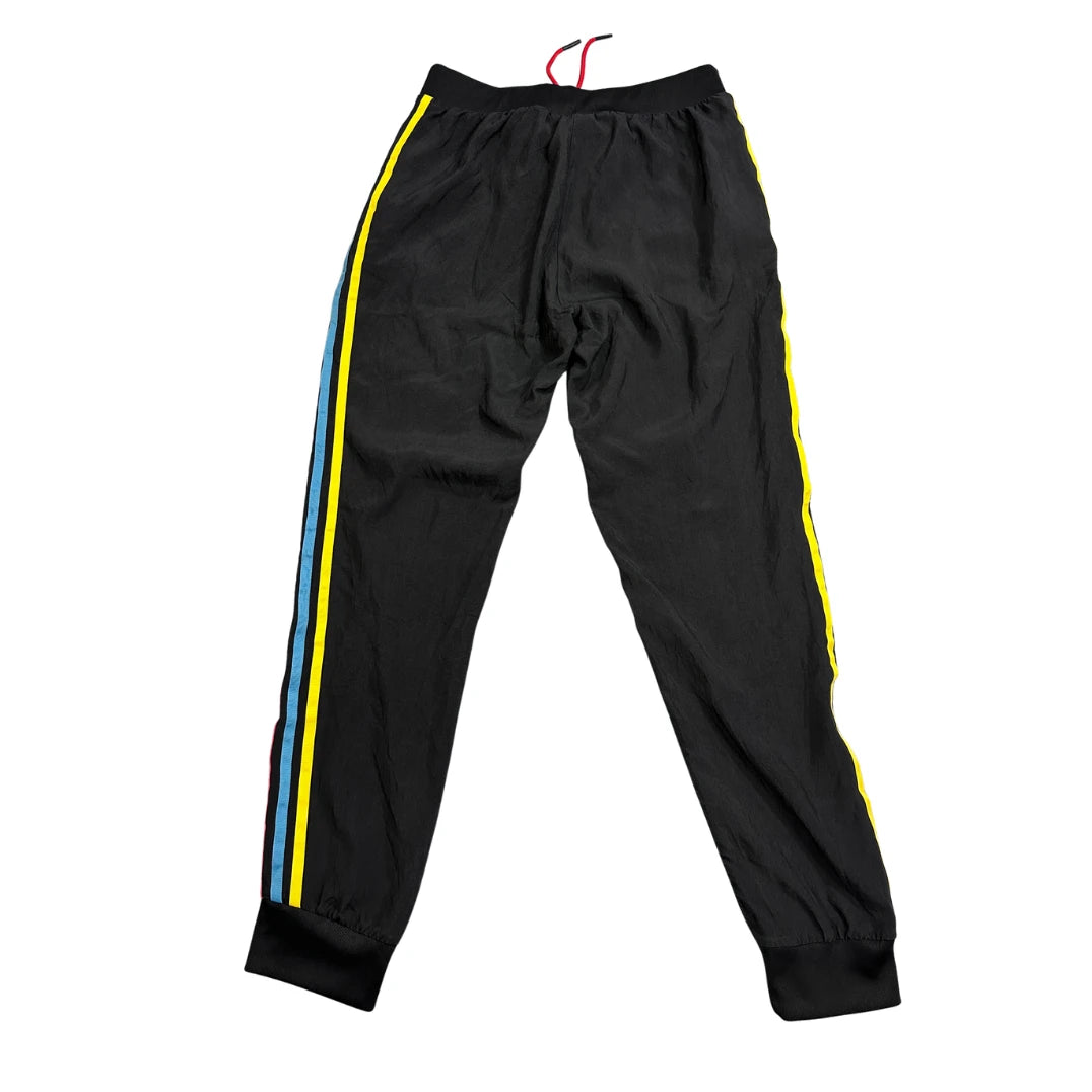 Adidas® Black Trefoil Track Pants(M)