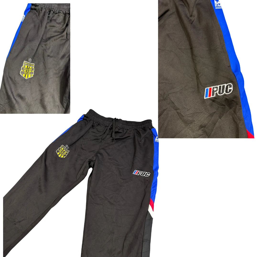 PUC® Black Athletic Performance Track Pants(S)