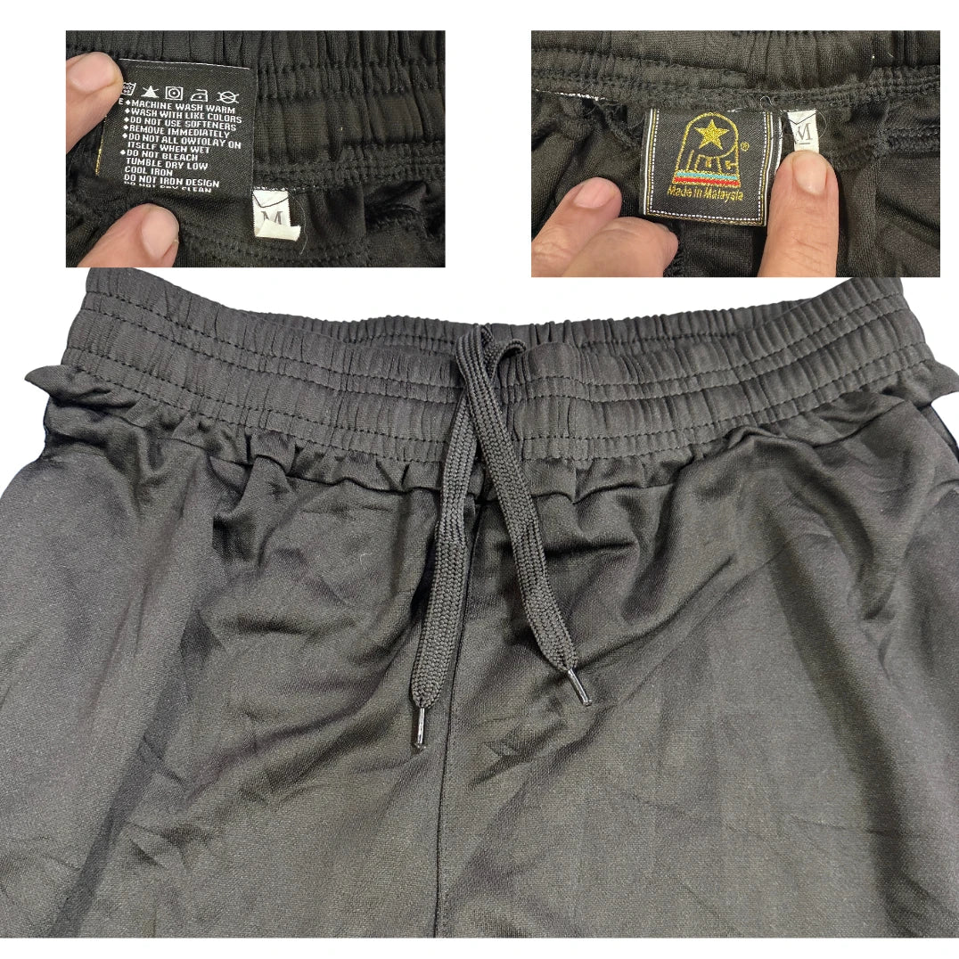 PUC® Black Athletic Performance Track Pants(S)