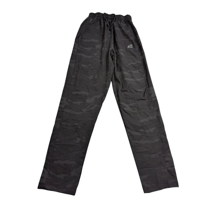 Elgini Authentic® Black Camo Athletic Track Pants(M)