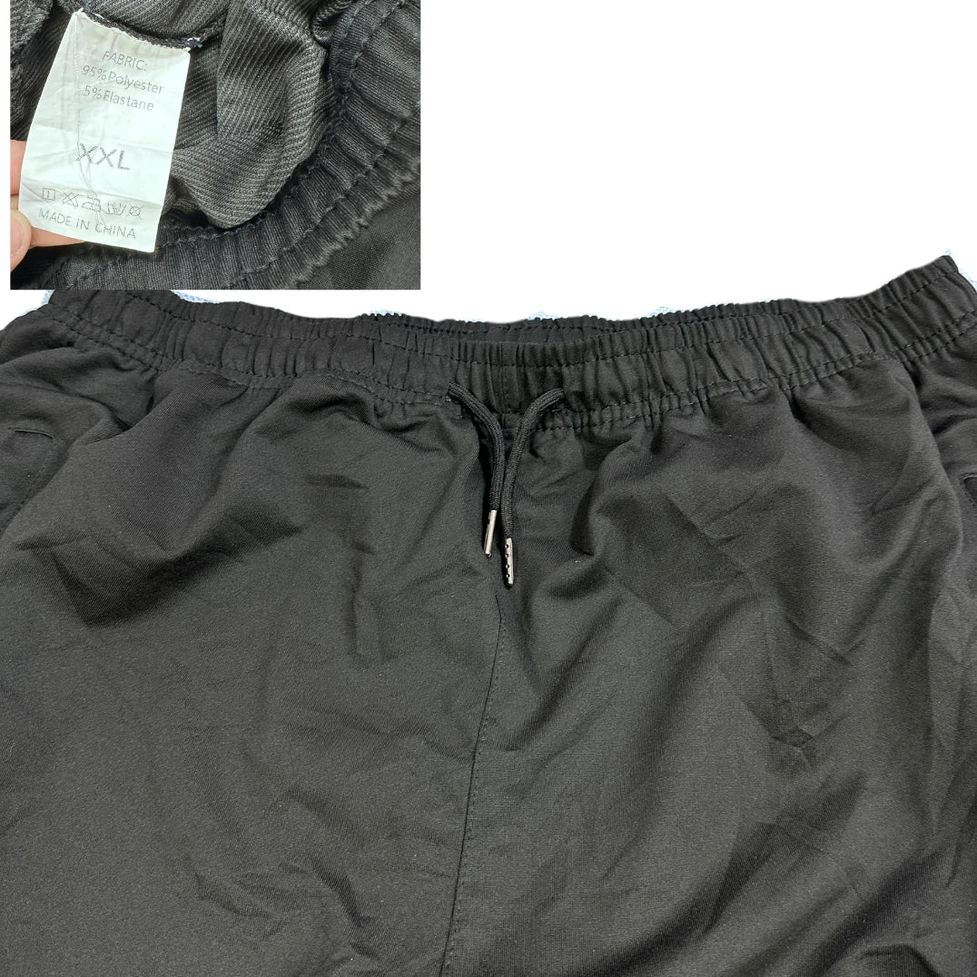 HX® Black Athletic Track Pants(L)