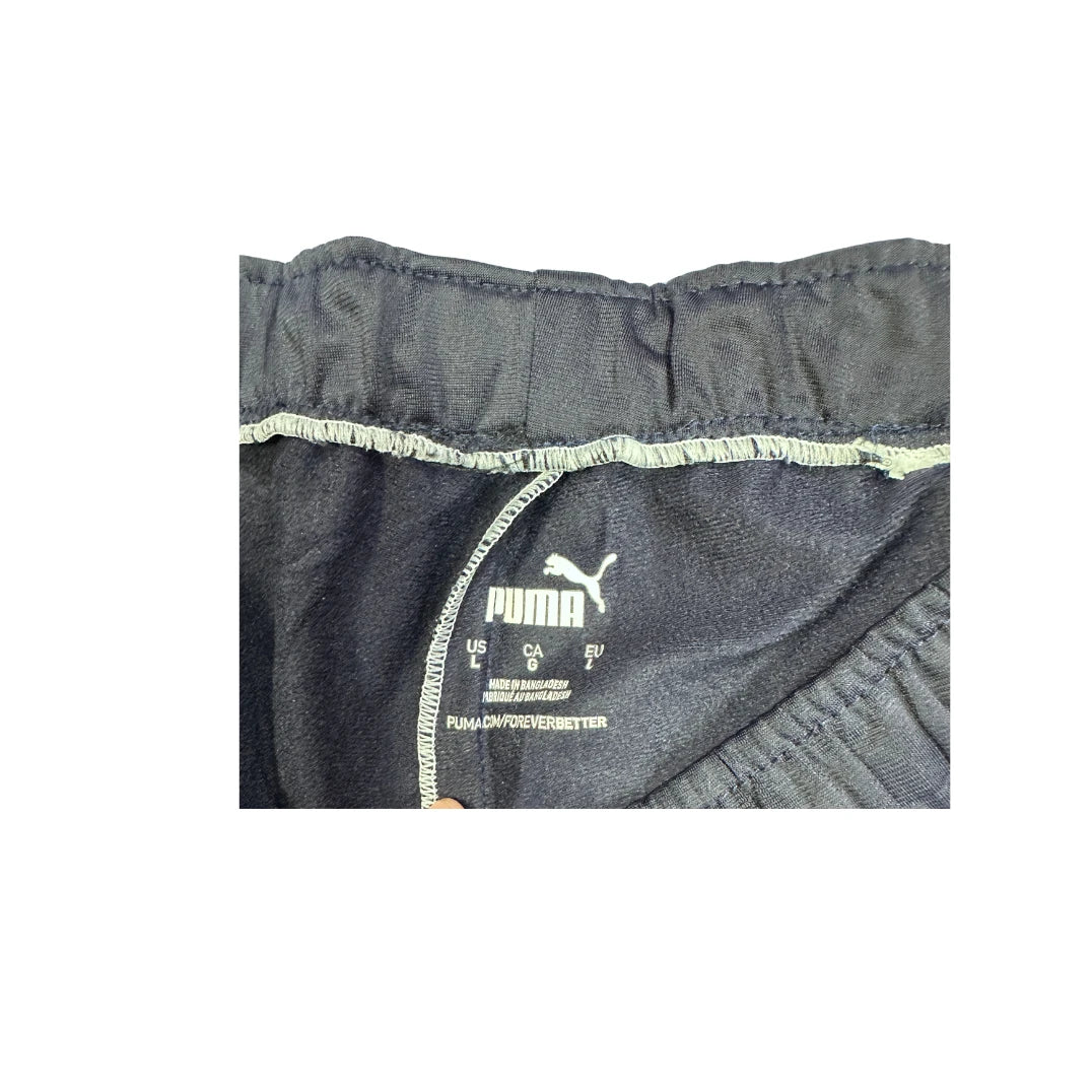 Puma® Black Athletic Track Pants(M)