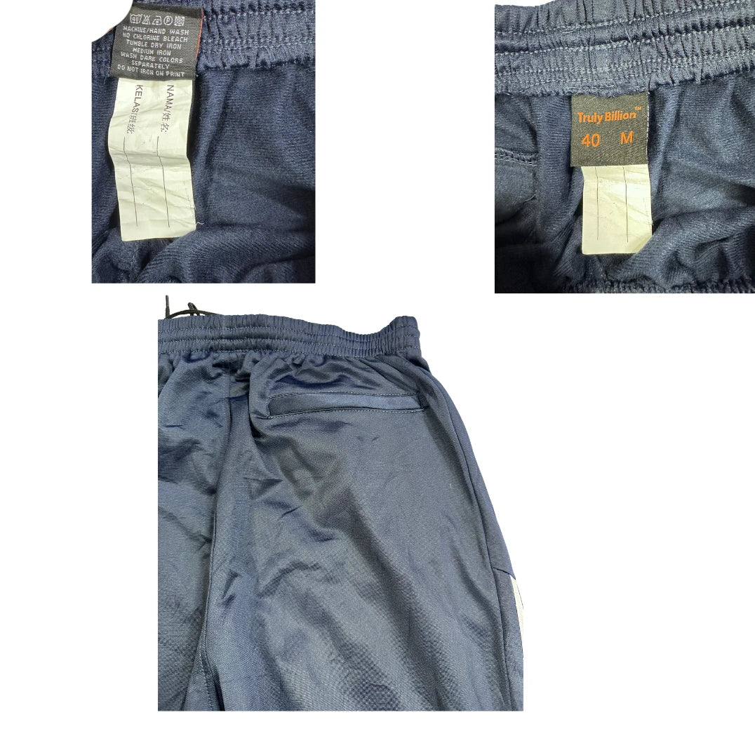 Truly Billion® Navy Performance Track Pants(M)