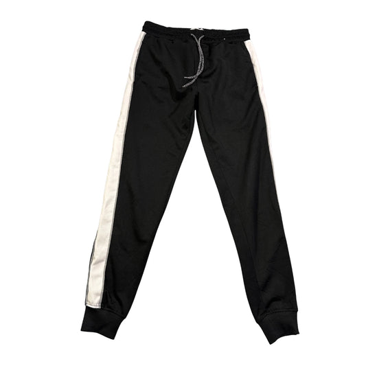 Pull&Bear® Black Side Stripe Casual Trousers(M)