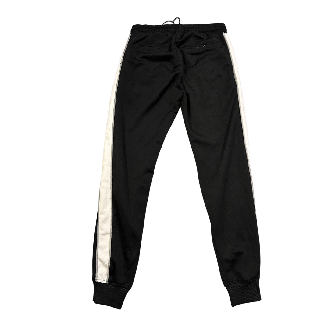 Pull&Bear® Black Side Stripe Casual Trousers(M)