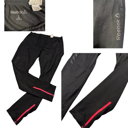 Reebok® Black Athletic Performance Trousers(M)