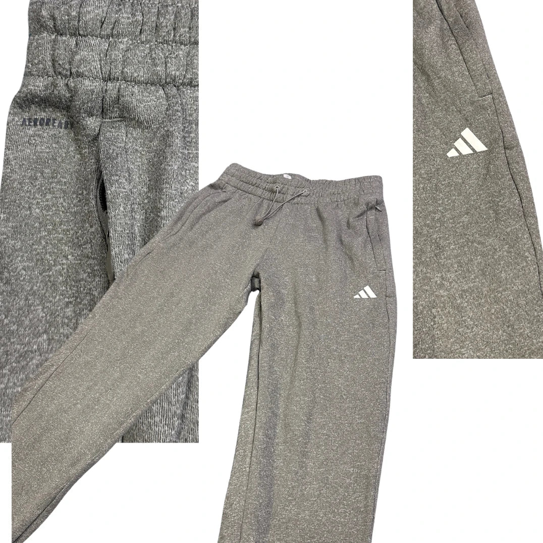 Adidas® Grey Fleece Jogger Trousers(S)