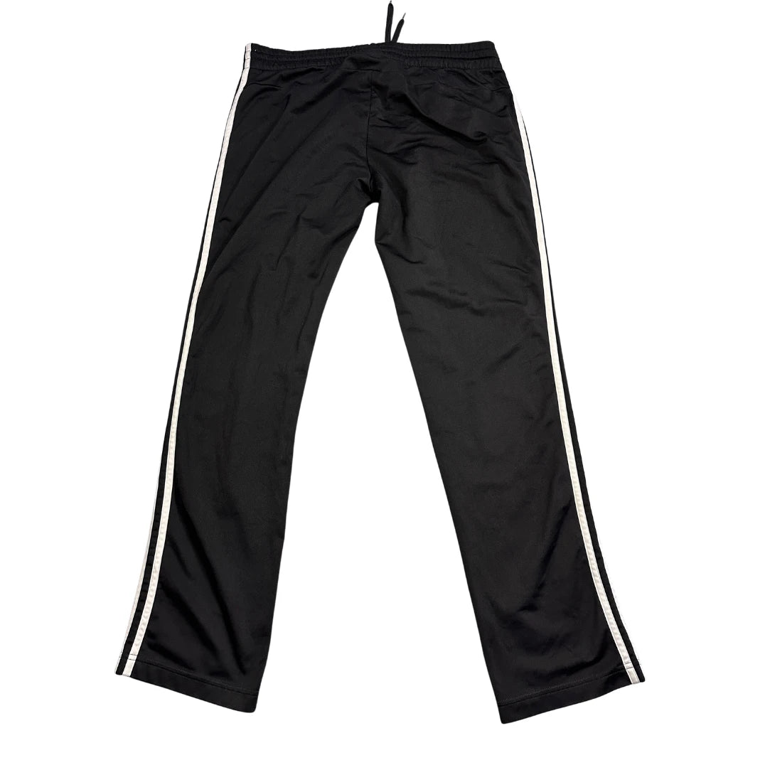 Adidas® Black Three Stripe Track Pants(L)