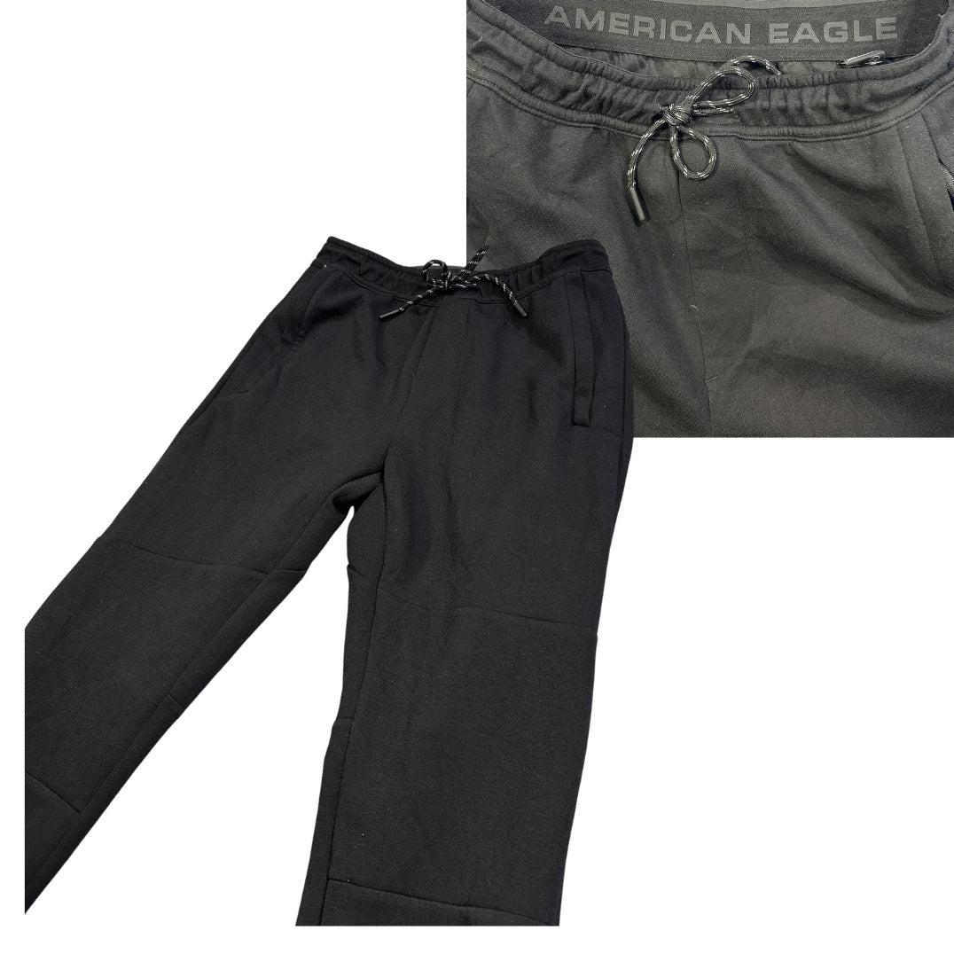 American Eagle® Black Performance Jogger Trousers(XS)