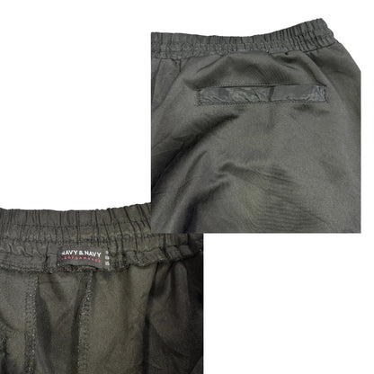 Navy & Navy® Black Performance Jogger Trousers(M)