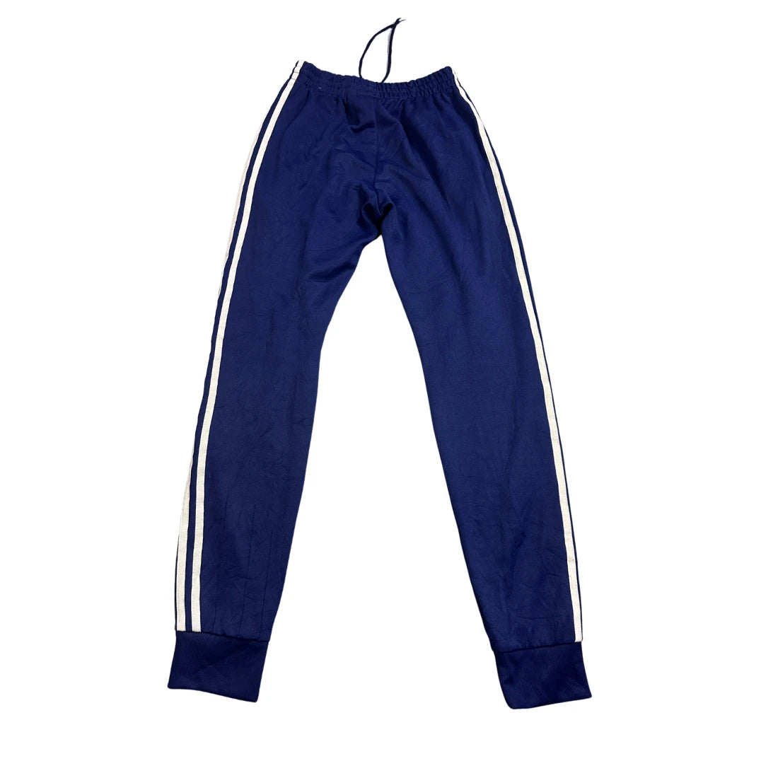 Adidas® Royal Blue Three Stripe Track Jogger Trousers(S)