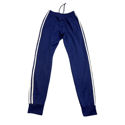 Adidas® Royal Blue Three Stripe Track Jogger Trousers(S)