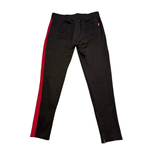 QMQ® Black Athletic Track Pants(L)