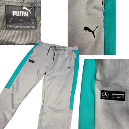 Puma® Grey Mercedes-AMG Petronas Sports Track Trousers(XL)