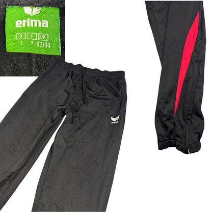 Erima® Black Sports Training Track Pants(XL)