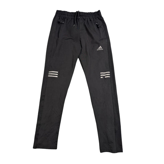 Adidas® Black Reflective Sports Training Trousers(S)