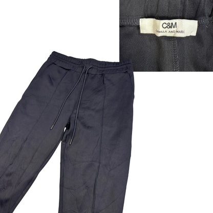 C&M® Black Slim Casual Trousers(L)